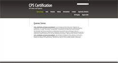 Desktop Screenshot of cps.cl