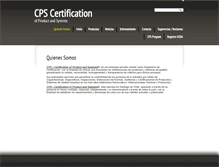 Tablet Screenshot of cps.cl